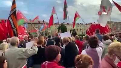 muhalifler -  - Belarus'taki gösterilerde en az 20 eylemci ve 15 basın mensubu gözaltına alındı Videosu
