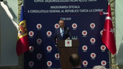  - Çavuşoğlu, Komrat Başkonsolosluğunun açılışını yaptı
- Çavuşoğlu, “Türkiye olarak Moldova'nın sınır bütünlüğüne, toprak bütünlüğüne önem veriyoruz”