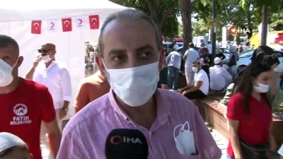 kalaba -  Fatih Belediyesi 15 bin aşure dağıttı Videosu