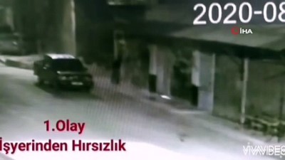 akalan -  Nizip'te 4 farklı hırsızlık olayının şüphelisi yakalandı...Hırsızlık anları kamerada Videosu