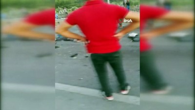 akaryakit istasyonu -  3 kişinin öldüğü kazada jandarma gelmeden traktörü değiştirmişler Videosu