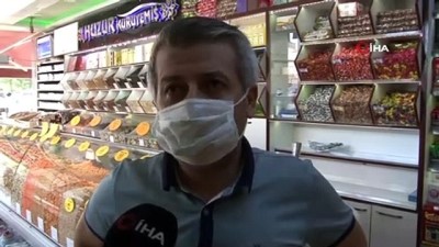 panda -  Kayseri’de vatandaşlar temastan kaçındı, aşurelik malzemeler elde kaldı Videosu