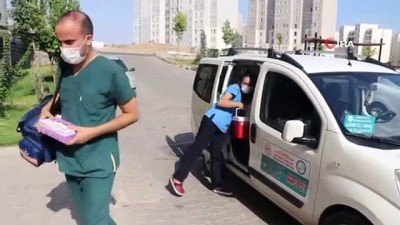 saglik personeli -  Şanlıurfa’da mobil sağlık ekipleri koronayla mücadele ediyor Videosu