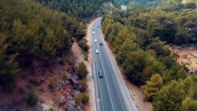 trafik yogunlugu - Antalya-Konya karayolunda araç yoğunluğu - ANTALYA Videosu
