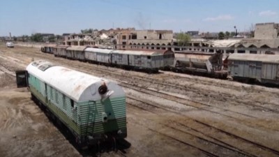 vagon - Bağdat’ı İstanbul’a bağlayan Musul tren istasyonu harap halde Videosu