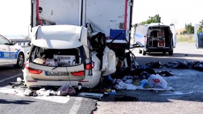 gurbetci - Gurbetçi aile kaza yaptı: 5 ölü (4) - ANKARA Videosu