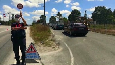 trafik denetimi - Jandarmadan tatil dönüşü helikopter destekli trafik denetimi - İSTANBUL Videosu