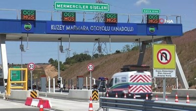 bayram trafigi -  Kuzey Marmara Otoyolu bayram tatilcilerini trafik çilesinden kurtardı Videosu