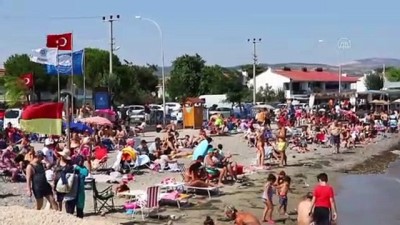 tatil sezonu - 'Mavi bayraklı' plajlarıyla tatilcileri cezbediyor - TEKİRDAĞ Videosu