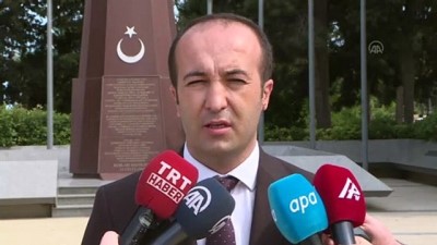 sivil toplum - Milliyetçi Hekimler Derneğinden Ermenistan'ın saldırılarında şehit olan Azerbaycanlı askerlerin ailelerine ziyaret - BAKÜ Videosu
