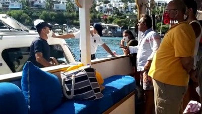 para cezasi -  Teknesine fazla yolcu alınca ortalık karıştı...Sahil Güvenlik ekipleri müdahale etti, tekne kaptanını gözaltına aldı Videosu