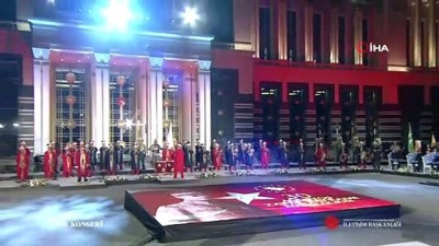 sinir otesi harekat -  Cumhurbaşkanlığı Külliyesi'nde Zafer Bayramı Özel Konseri düzenlendi Videosu
