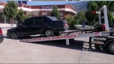 sparta -  Isparta’dan kaçan silahlı 4 şahıs Denizli’de yakalandı Videosu