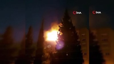 ev yangini -  İzmir’de ev yangını: emekli öğretmen yaşamını yitirdi Videosu