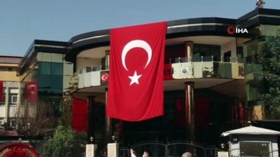  Siirt’te dev Türk bayrakları dalgandı