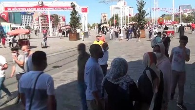 guven timleri -  İstiklal Caddesinde maske denetimi Videosu