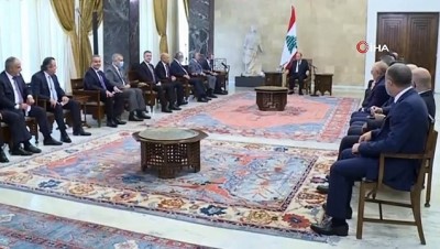 temsilciler meclisi -  - Lübnan’da hükümet kurma görevi Adib'e verildi Videosu