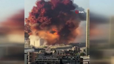  - Beyrut'ta havai fişek deposunda şiddetli patlama