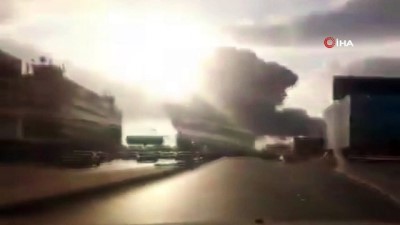 hukumet -  - Beyrut'ta havai fişek deposunda şiddetli patlama Videosu