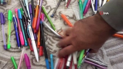 benin -  Elazığ'da 19 bin adetlik kalem koleksiyonu Videosu