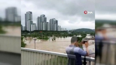 sel baskini -  - Güney Kore’deki sel felaketinde ölü sayısı 13’e yükseldi Videosu