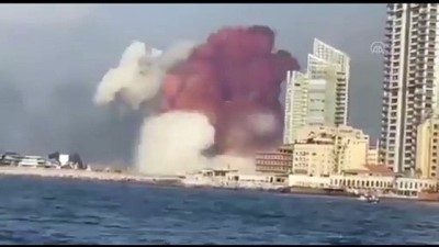 hukumet - Lübnan'ın başkenti Beyrut'ta patlama Videosu