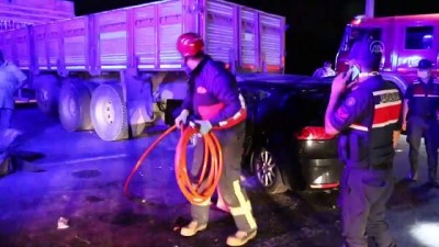 Manisa'da trafik kazası: 2'si ağır 5 yaralı
