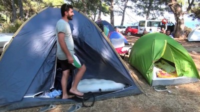 tatil koyu -  Virüs sonrası çadır turizmine rağbet Videosu