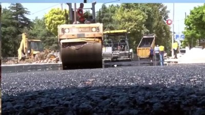 sicak asfalt -  Balıkesir Büyükşehir Belediyesinden ilçelerde yol hamlesi Videosu