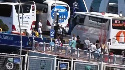 feribot seferleri -  Kurban Bayramı tatilinde feribot seferleri yüzde 10 arttı Videosu