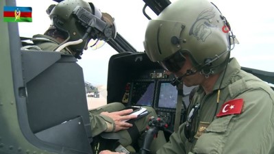askeri tatbikat -  - “TurAz Kartalı 2020” tatbikatı savaş helikopterlerinin katılımıyla devam ediyor Videosu