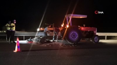 buyukbas hayvan -  Aracın çarptığı 2 hayvan telef oldu Videosu