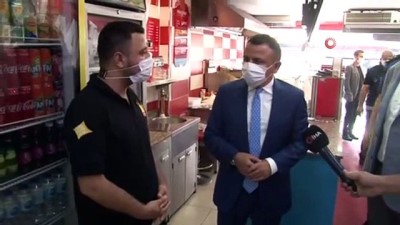 gesi -  Çekmeköy'de maske ve sosyal mesafeyi ilçe protokolü denetledi Videosu