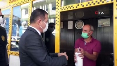 taksi duraklari -  Hakkari’de korona virüs denetimi Videosu