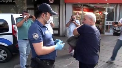 serzenis -  Kadıköy'de denetimlerde vatandaşın tepkisi 'Ben Moda da yürüyemiyorum hepsi maskesiz kaçıyorum' Videosu
