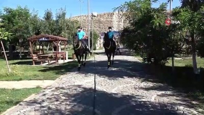 piknik alanlari -  Van Gölü sahilleri atlı birliklere emanet Videosu