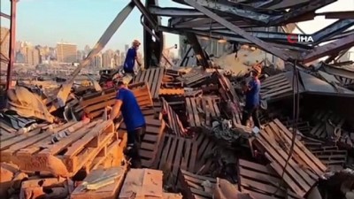 mazlum -  AFAD ekipleri Beyrut'ta arama kurtarma ve yardım faaliyetlerine devam ediyor Videosu