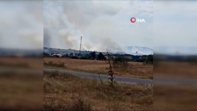 bayir koyu -  Bulgaristan-Türkiye sınırında orman yangını Videosu