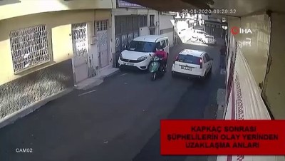 kapkac -  Motosikletli kapkaççılar polisten kaçamadı Videosu