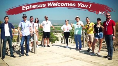 medya kuruluslari -  Rehber odalarının hazırladığı “Efes’e Hoş geldiniz“ tanıtım videosu yayınlandı Videosu