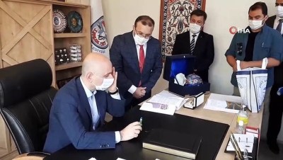 koprulu -  Bakan Karaismailoğlu'na köprülü kavşak talebi Videosu