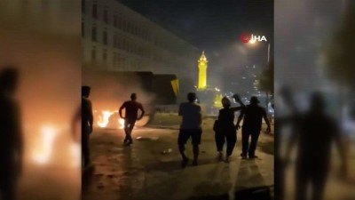 erken secim -  - Beyrut’taki protestolar sırasında 1 polis öldü, yaralı sayısı 238’e yükseldi Videosu