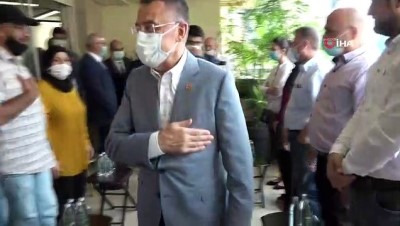 meclis baskani -  - Cumhurbaşkanı Yardımcısı Oktay ve Dışişleri Bakanı Çavuşoğlu, Lübnan’daki patlamada yaralanan Türk aileyi ziyaret etti Videosu