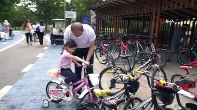 bisiklet yolu -  Başkent’te bisiklet tutkunlarına büyükşehir parkları ev sahipliği yapıyor Videosu