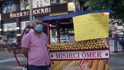 farkindalik -  Mısır tezgahından korona virüs uyarısı Videosu