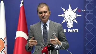  AK Parti Sözcüsü Ömer Çelik, AK Parti Merkez Yürütme Kurulu toplantısı sonrası basın mensuplarının sorularını cevapladı