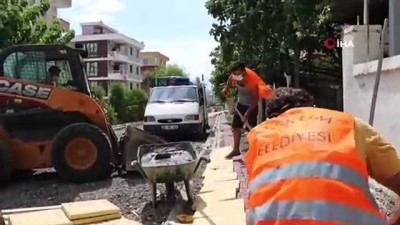 haziran ayi -  Atakum'da sokaklara 2 milyon kilitli parke Videosu