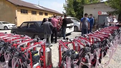  Besicilere devlet destekli 200 süt sağım makinesi dağıtıldı