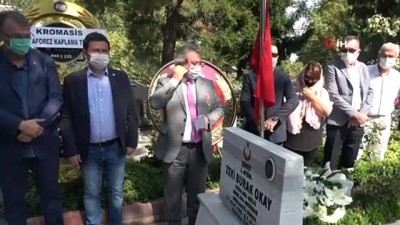 sehit yakinlari -  Bursalı şehit Asteğmen Zeki Burak Okay, mezarı başında dualarla anıldı Videosu