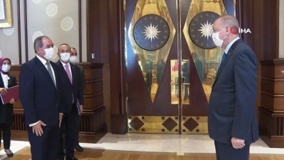  Cumhurbaşkanı Erdoğan, Cezayir Dışişleri Bakanını kabul etti